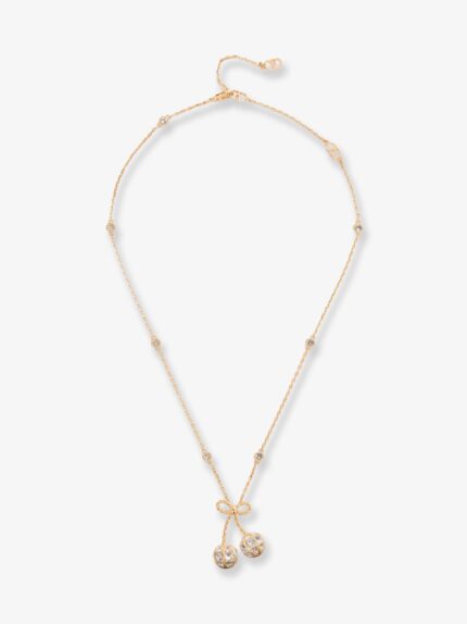Valentino Garavani Cherrifyc Metal Necklace With Swarovski Crystals