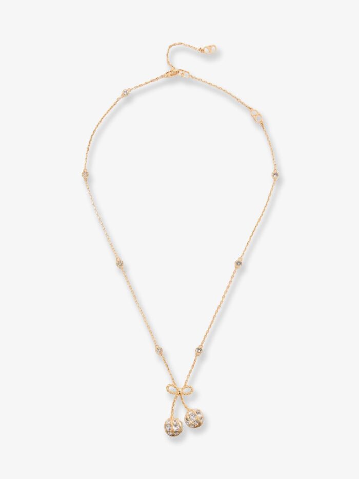 Valentino Garavani Cherrifyc Metal Necklace With Swarovski Crystals
