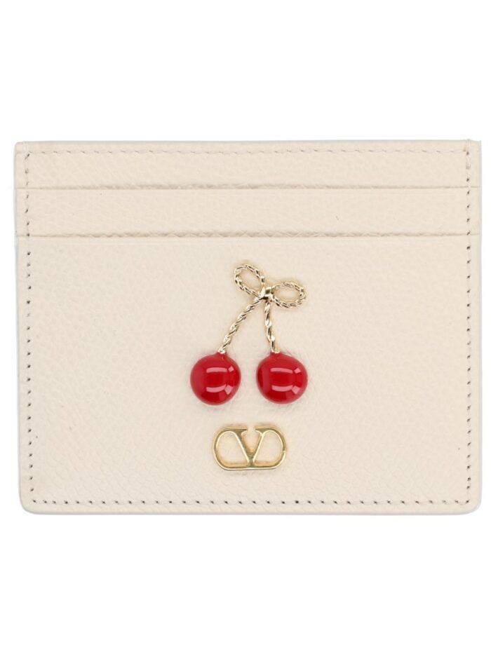 valentino garavani "cherryfic" card holder Valentino Garavani "CHERRYFIC" CARD HOLDER