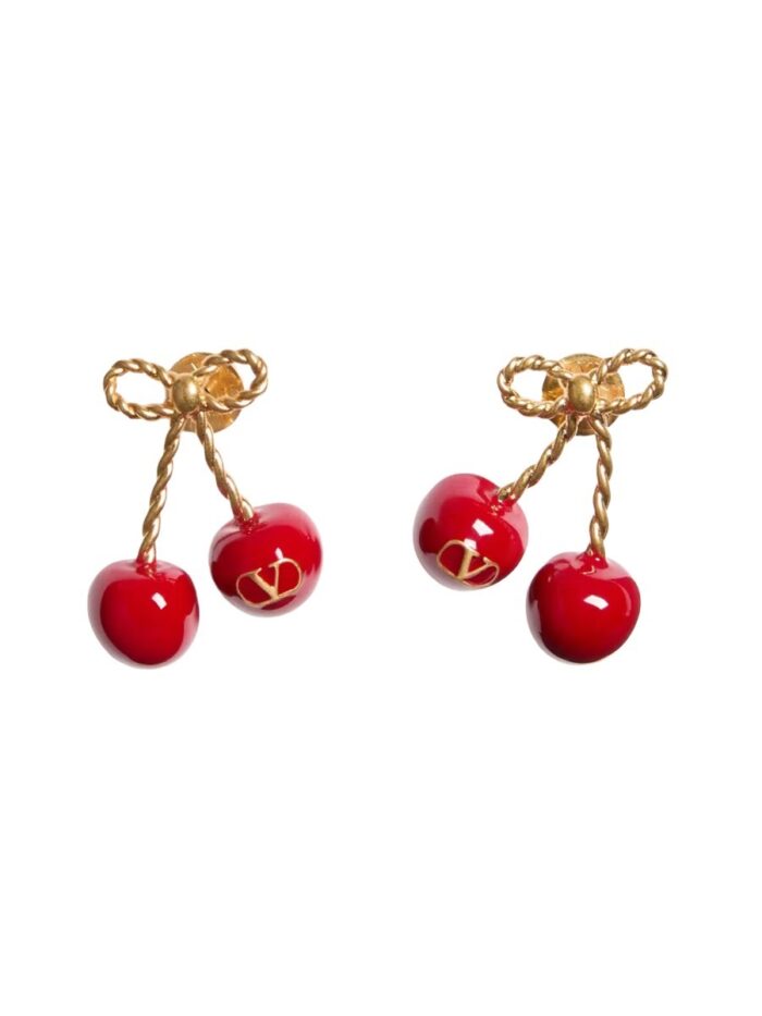 Valentino Garavani "CHERRYFIC" EARRINGS