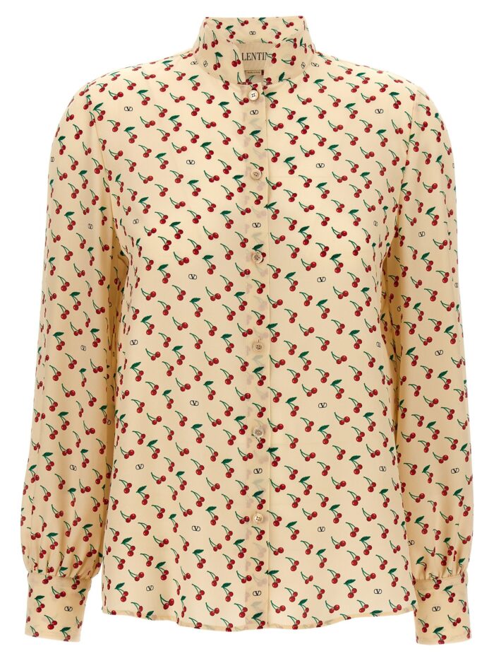 valentino garavani 'cherryfic' shirt Valentino Garavani 'Cherryfic' Shirt