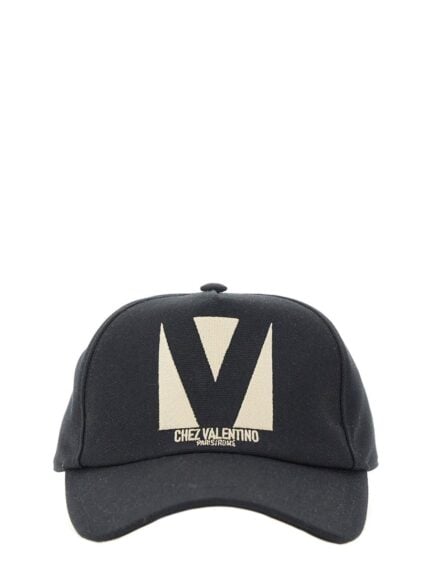 Valentino Garavani "CHEZ VALENTINE" BASEBALL HAT