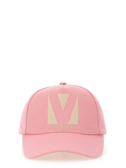 Valentino Garavani "CHEZ VALENTINE" BASEBALL HAT