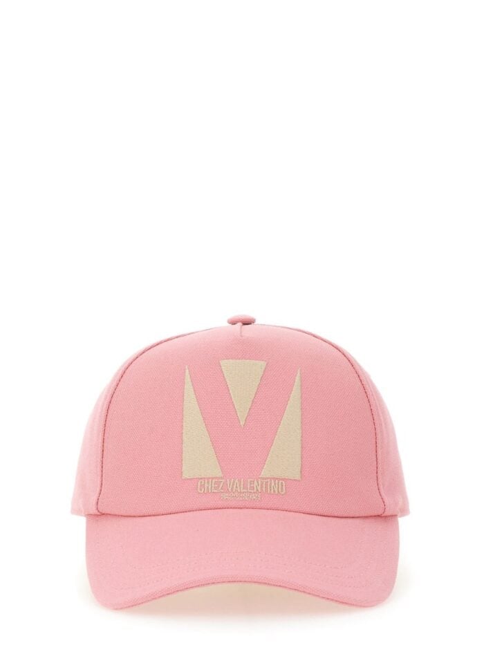 Valentino Garavani "CHEZ VALENTINE" BASEBALL HAT