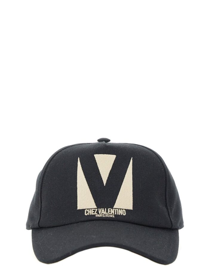 Valentino Garavani "CHEZ VALENTINE" BASEBALL HAT