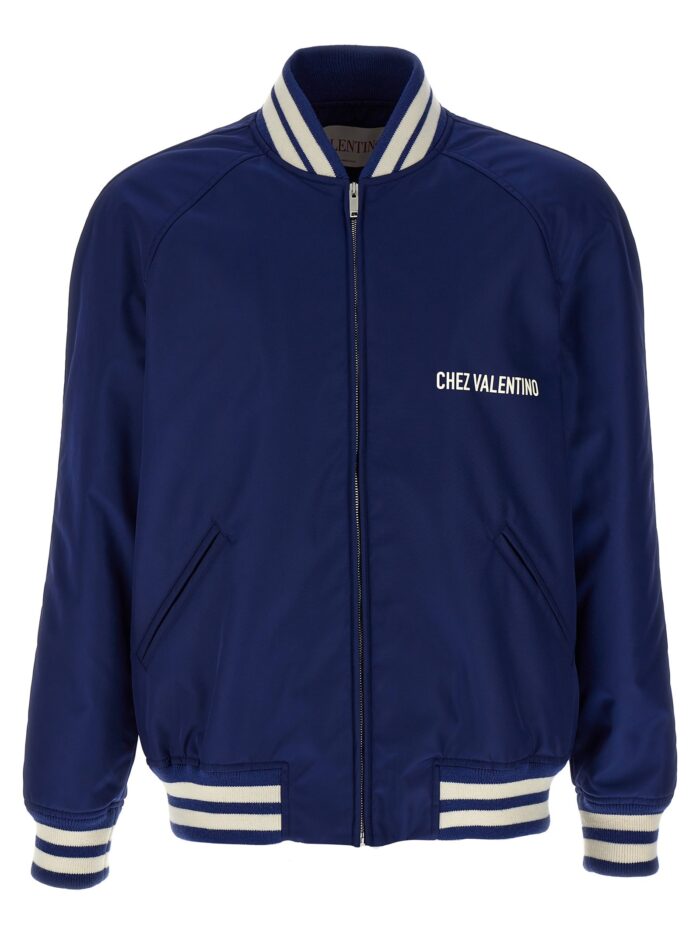 valentino garavani 'chez valentino' bomber jacket Valentino Garavani 'Chez Valentino' Bomber Jacket