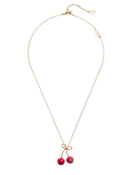 Valentino Garavani CHEZ VALENTINO" CHERRYFIC NECKLACE