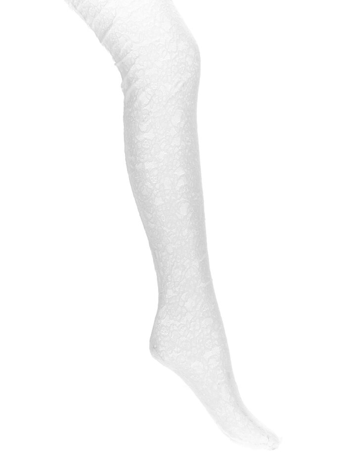 valentino garavani 'chez valentino' lace tights Valentino Garavani 'Chez Valentino' Lace Tights