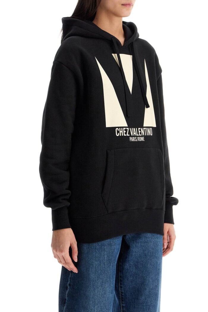 VALENTINO GARAVANI Chez Valentino Oversized Hoodie