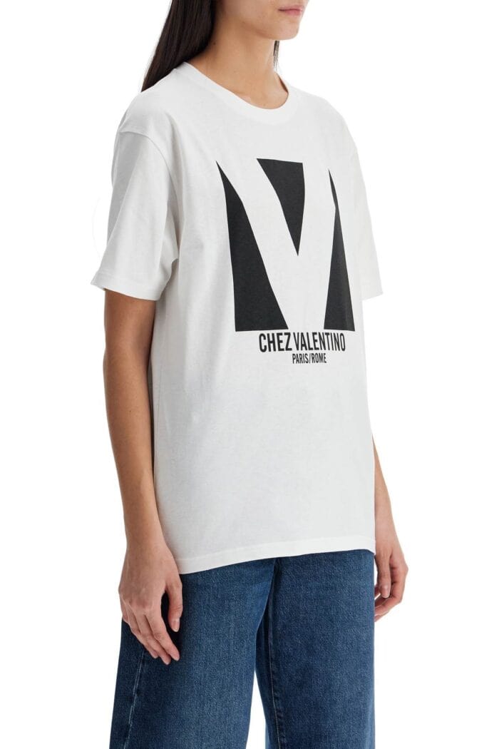 VALENTINO GARAVANI 'chez Valentino Printed T