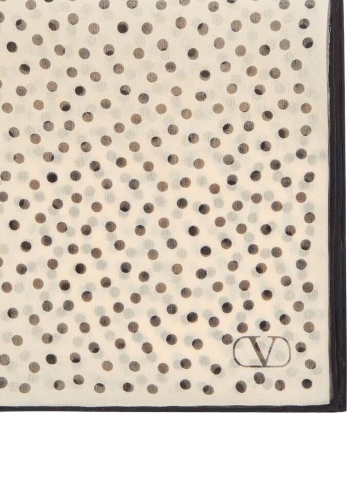 Valentino Garavani CHEZ VALENTINO SILK CLUTCH BAG