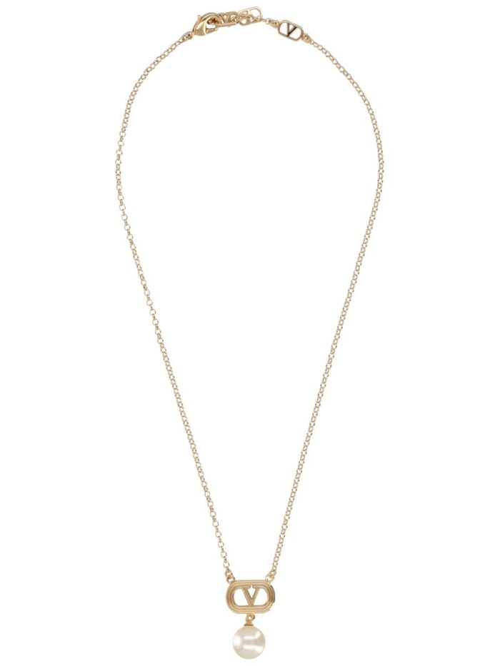 Valentino Garavani COLLANA "OVALETTE" CON LOGO