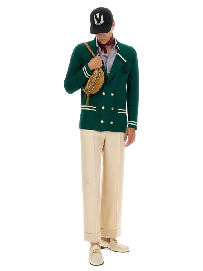 Valentino Garavani COTTON AND WOOL JACKET