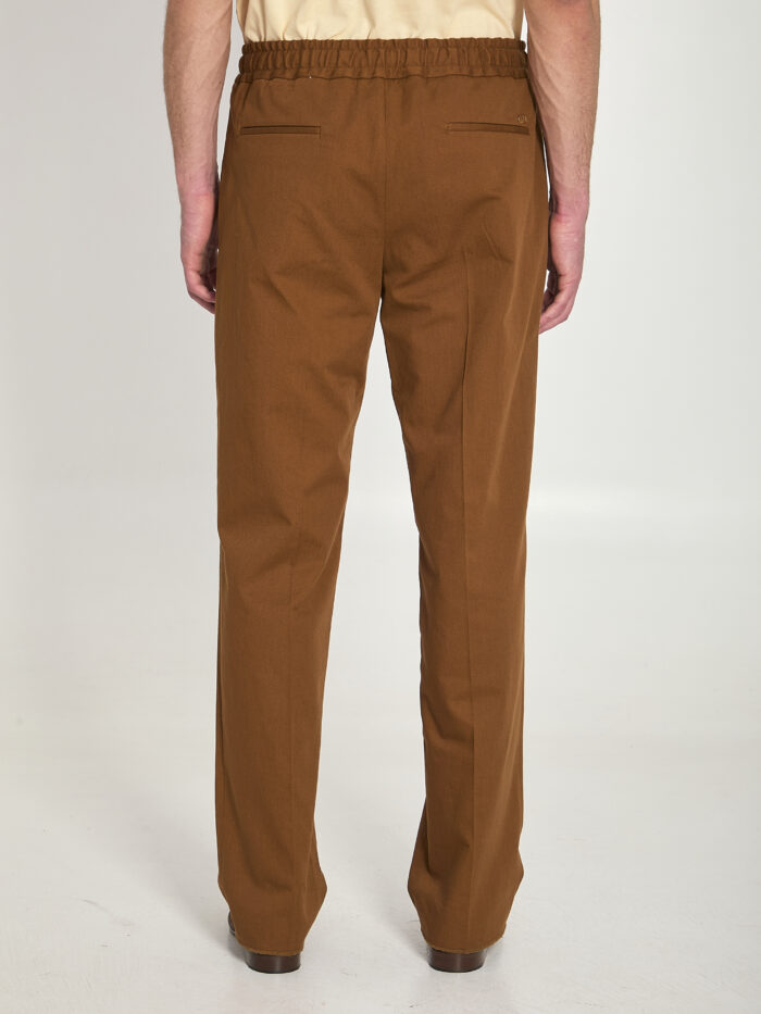 Valentino Garavani Cotton gabardine pants