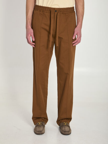 Valentino Garavani Cotton gabardine pants