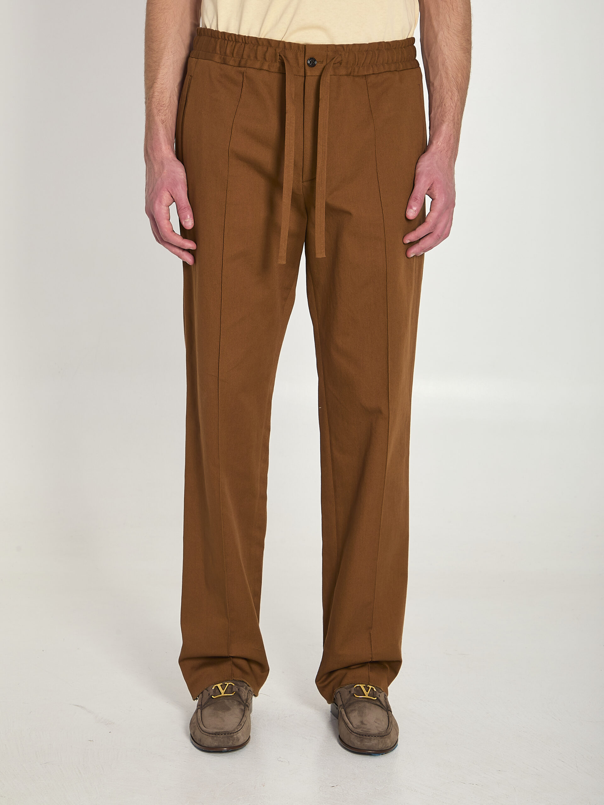 Valentino Garavani Cotton gabardine pants