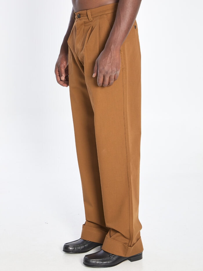 Valentino Garavani Cotton gabardine trousers