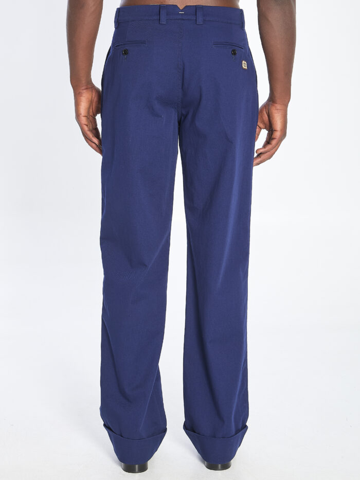 Valentino Garavani Cotton gabardine trousers