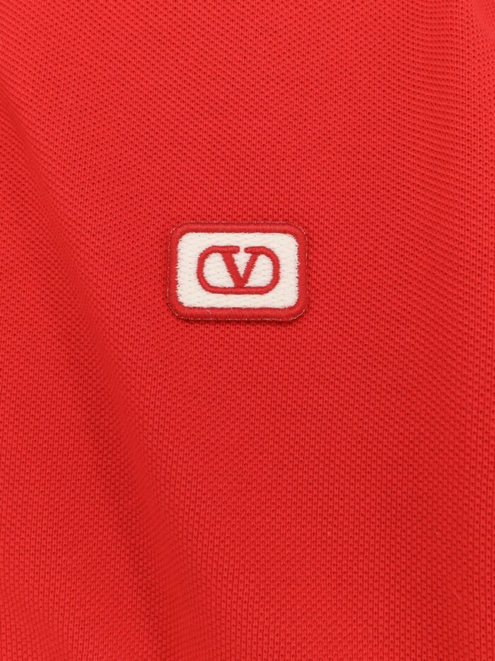 Valentino Garavani Cotton Polo Shirt With Vlogo