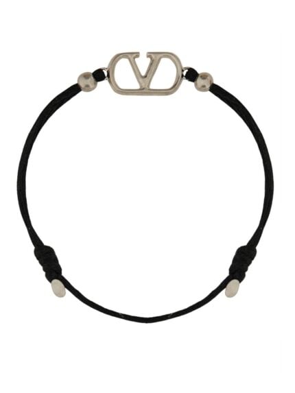 Valentino Garavani COTTON "VLOGO SIGNATURE" BRACELET