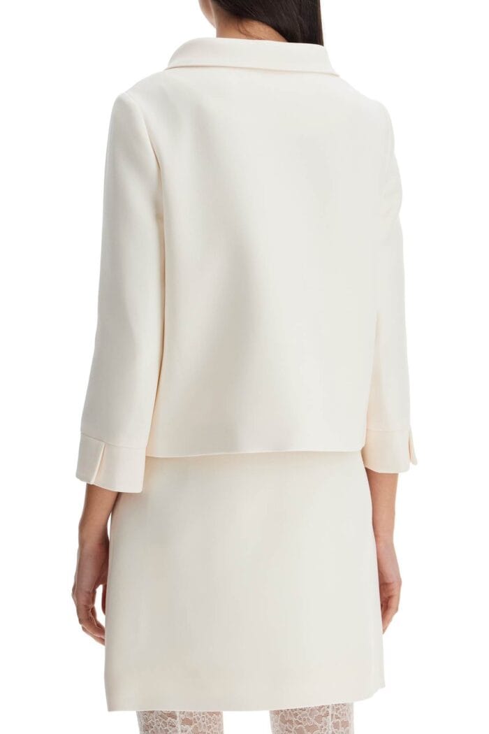 VALENTINO GARAVANI Crepe Couture Jacket For