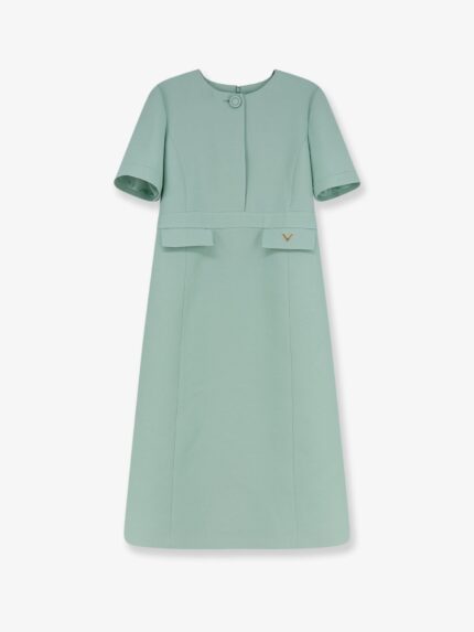 Valentino Garavani Crepe Couture Midi Dress