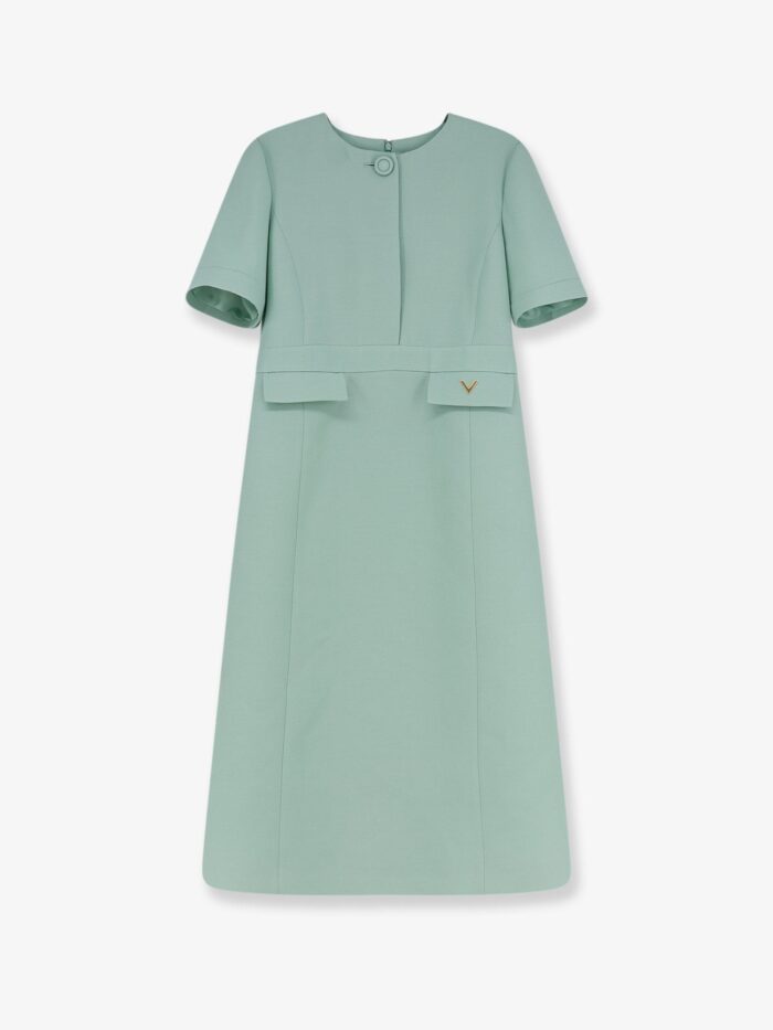 valentino garavani crepe couture midi dress Valentino Garavani Crepe Couture Midi Dress