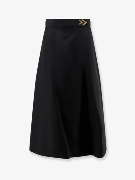 Valentino Garavani Crepe Couture Midi Skirt