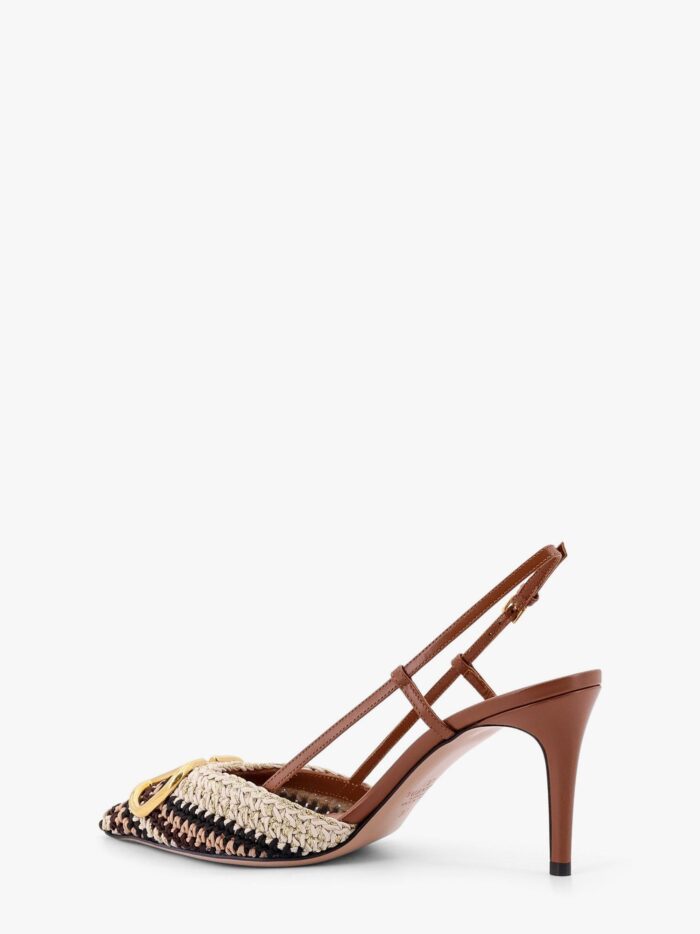 Valentino Garavani Crochet Fabric Slingback