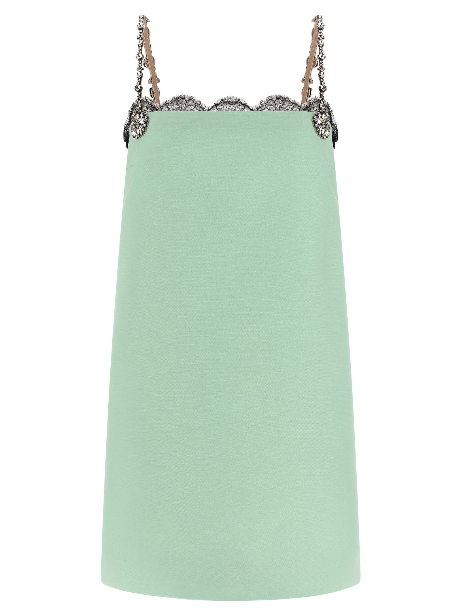 Valentino Garavani Crystal Embroidery Dress