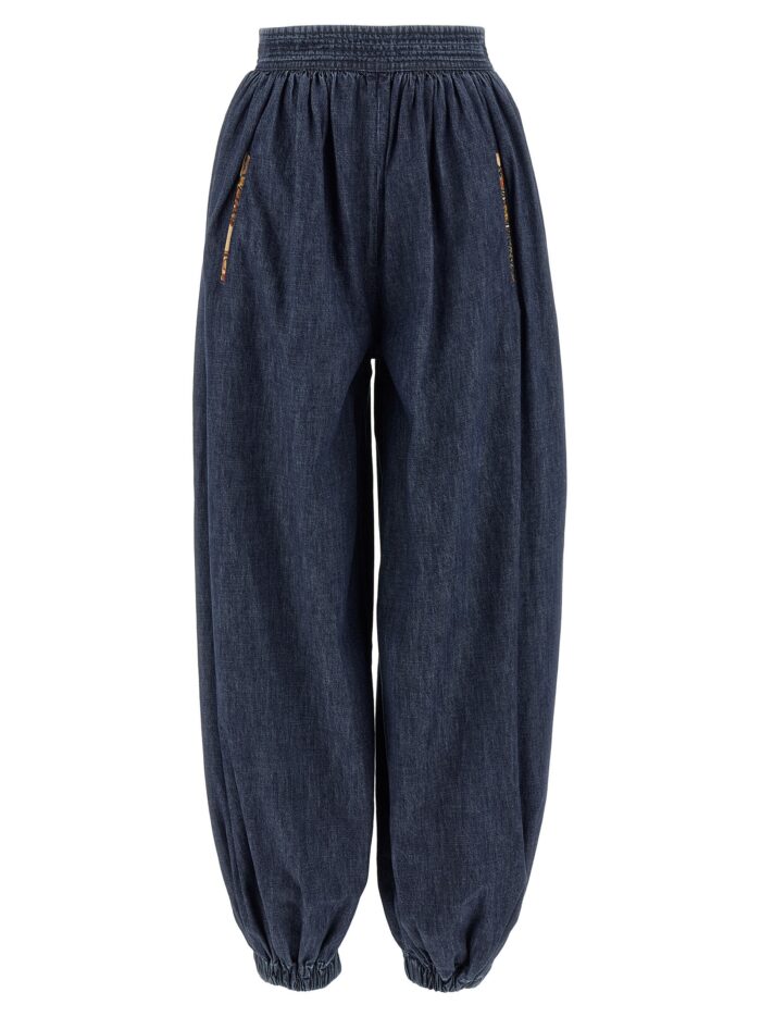 valentino garavani denim chambray pants Valentino Garavani Denim Chambray Pants