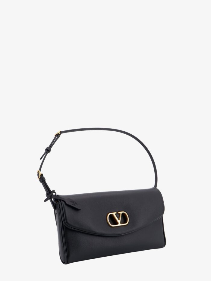 Valentino Garavani Devain Leather Shoulder Bag