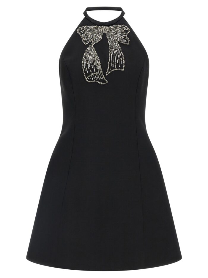 valentino garavani dress with front embroidery Valentino Garavani Dress With Front Embroidery