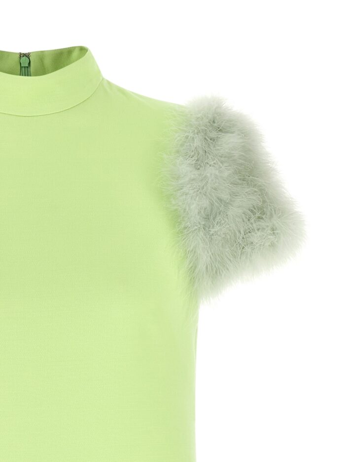 'Valentino Garavani' Feather Dress