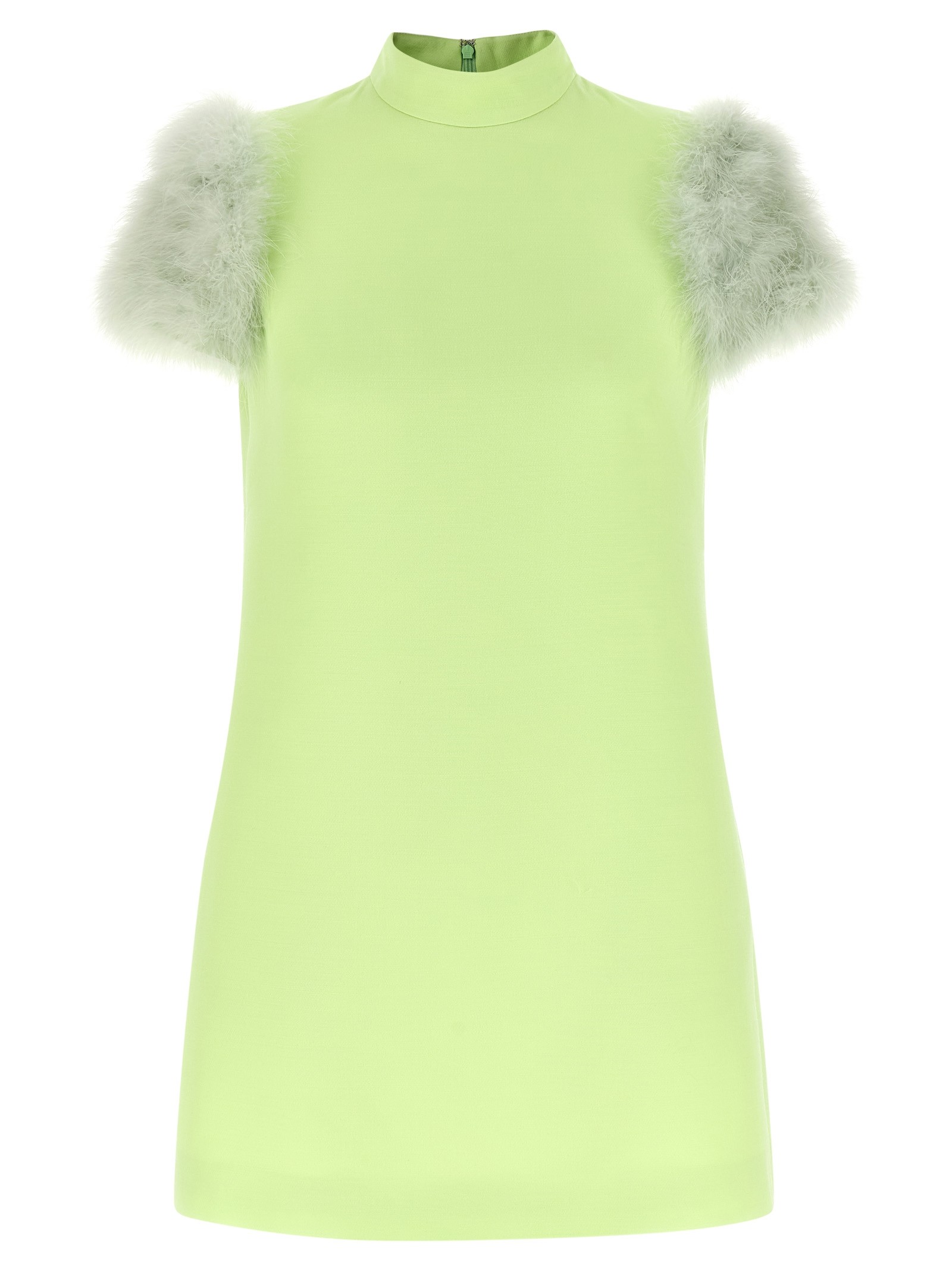 'Valentino Garavani' Feather Dress