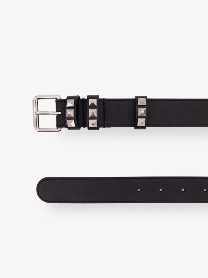 Valentino Garavani Flaneuse Leather Belt With Iconic Studs