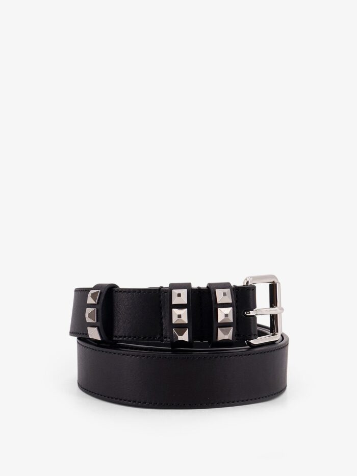 Valentino Garavani Flaneuse Leather Belt With Iconic Studs