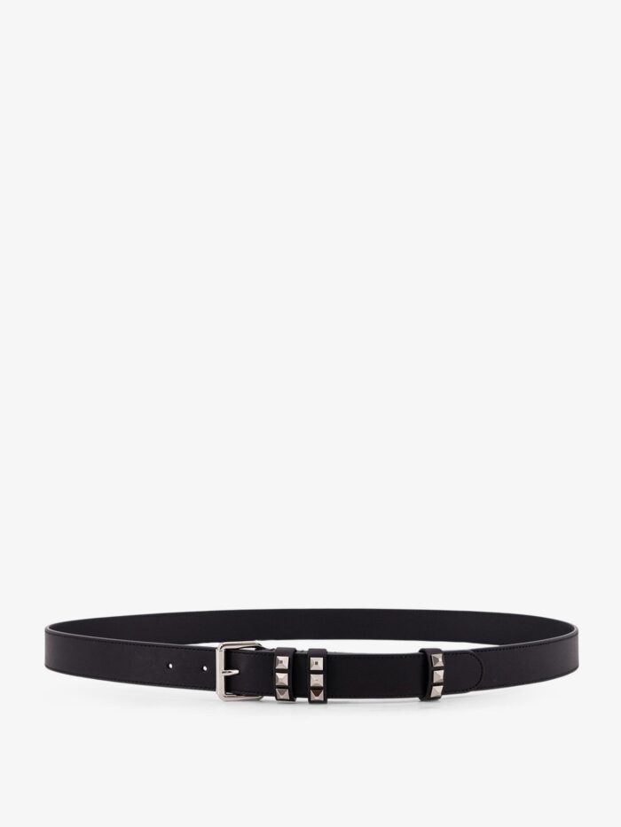 Valentino Garavani Flaneuse Leather Belt With Iconic Studs