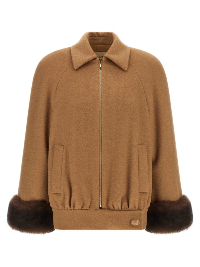 Valentino Garavani Fur Insert Caban