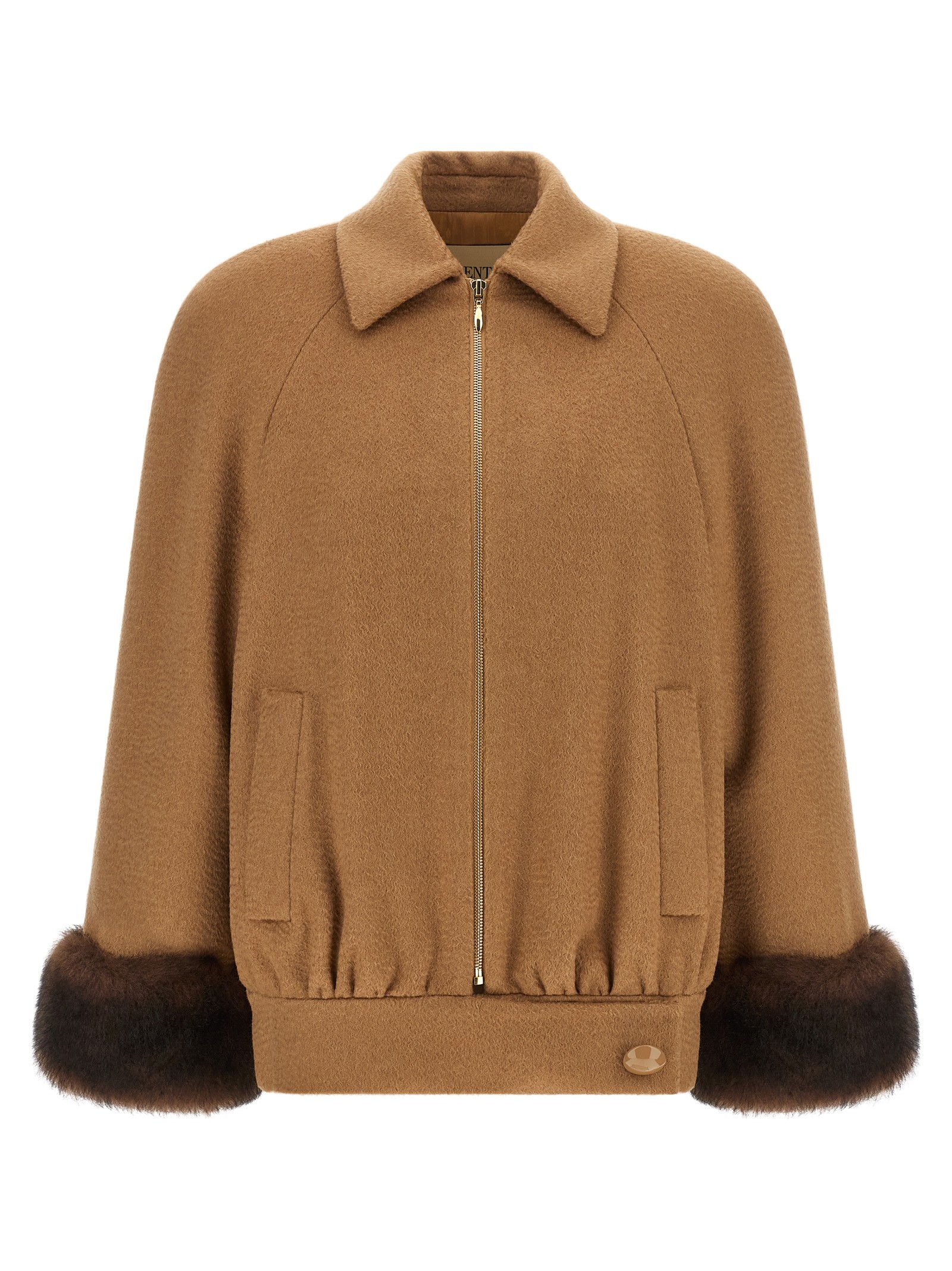 Valentino Garavani Fur Insert Caban