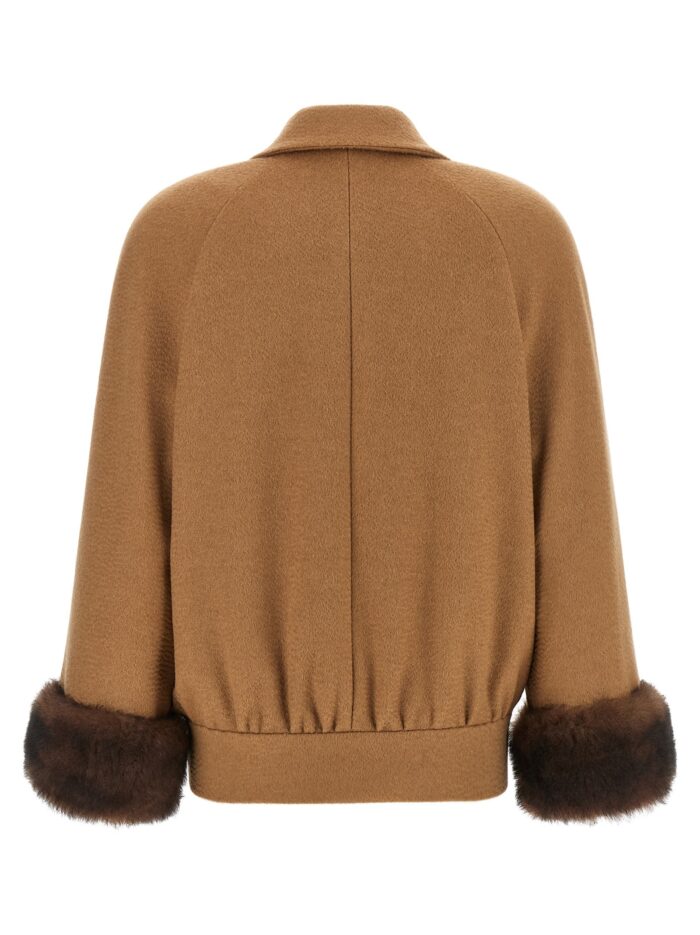 Valentino Garavani Fur Insert Caban