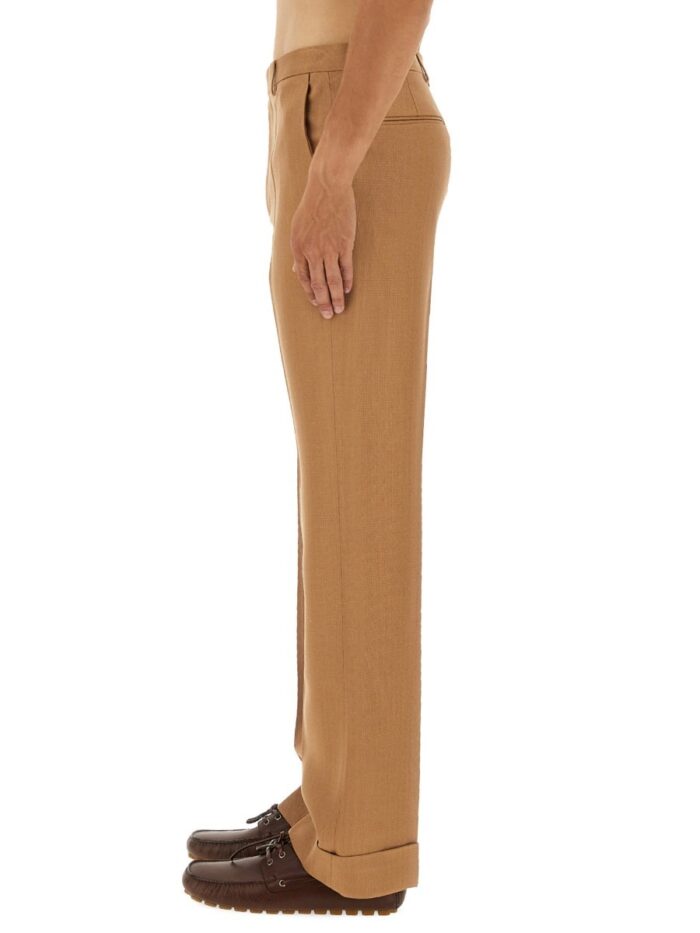 Valentino Garavani GABARDINE PANTS WITH LAPELS