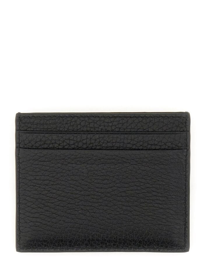 Valentino Garavani GARNET CALFSKIN "ROCKSTUD" CARD HOLDER