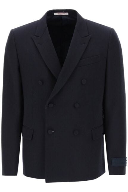 VALENTINO GARAVANI Half-lined Double-breasted Jacket