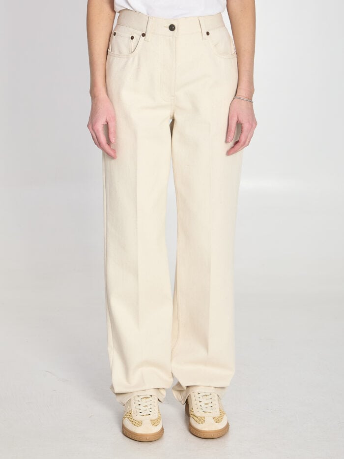 Valentino Garavani Ivory jeans