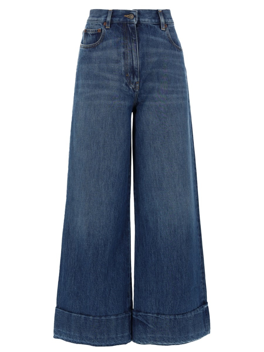 Valentino Garavani JEANS IN DENIM A CINQUE TASCHE