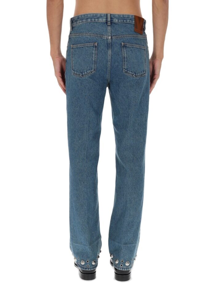 Valentino Garavani JEANS WITH METAL DETAILS
