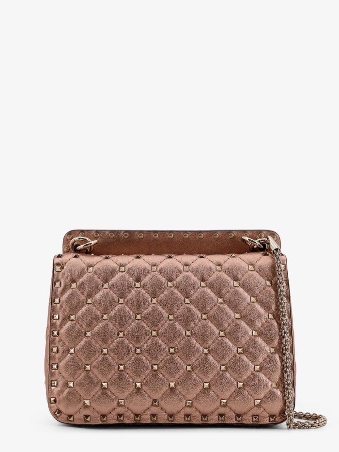 Valentino Garavani Laminated Leather Rockstud Spike Crossbody Bag