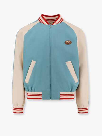 Valentino Garavani Le Chat De La Maison Virgin Wool Bomber Jacket