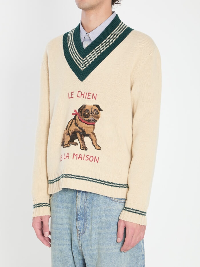 Valentino Garavani Le Chien de la Maison Pullover
